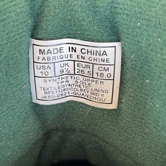 RALPH LAUREN POLO Brown Ankle Combat Dover Boots Size Child 10 - Picture 7 of 15